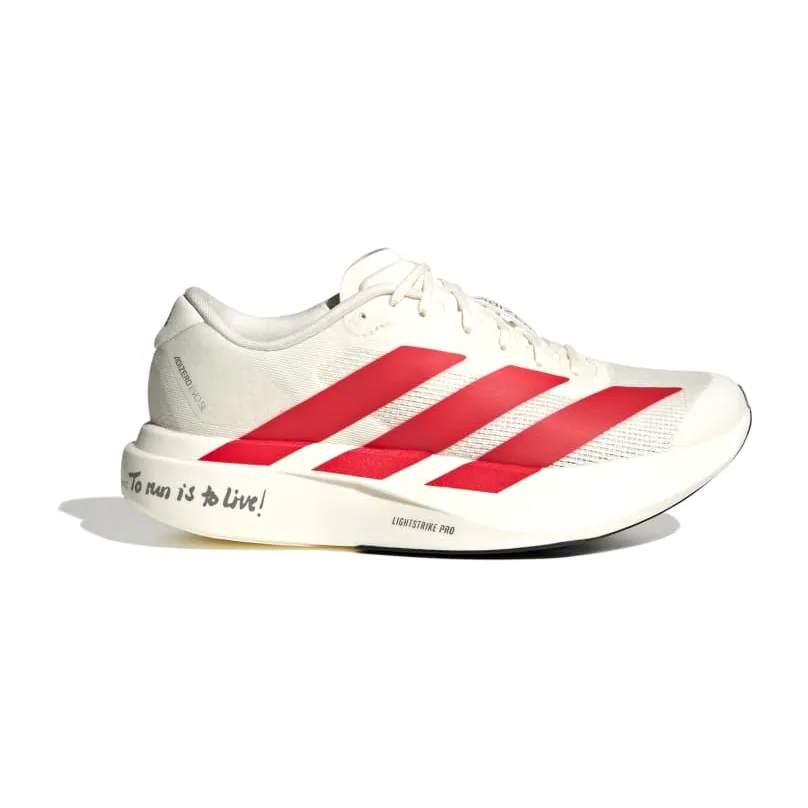 Adidas Adizero Adios Pro, Cream - Red