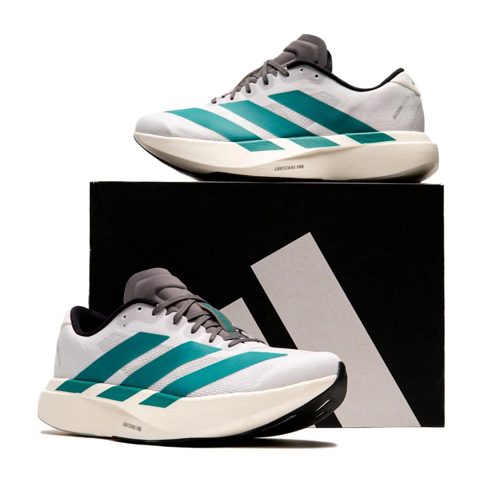 Adidas Adizero Adios Pro, White - Teal (4)