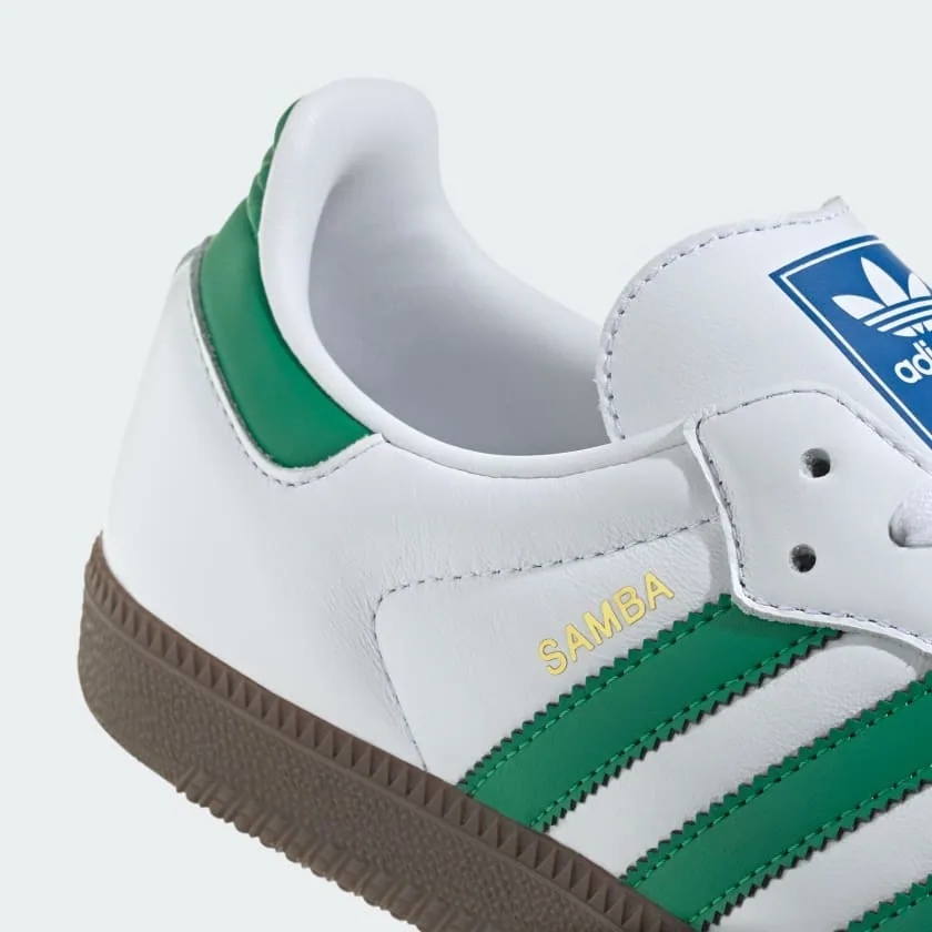 Adidas Samba OG, White - Green (5)