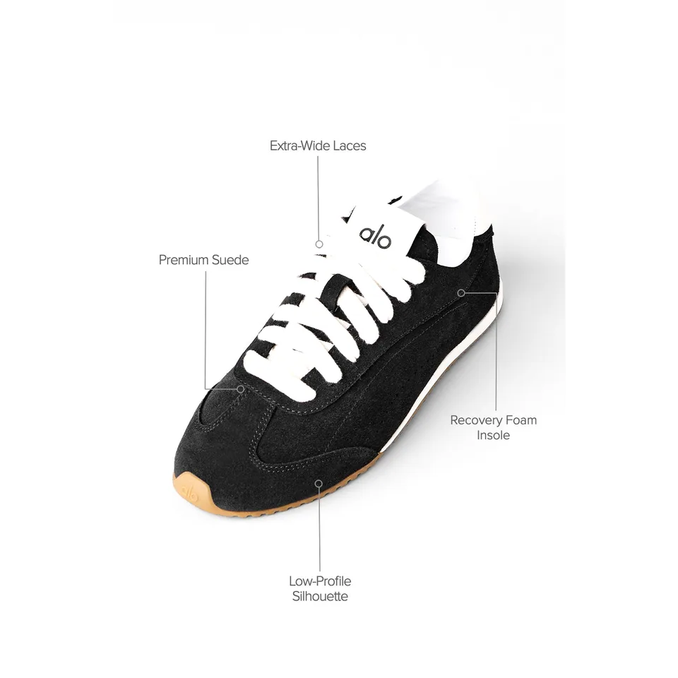 Alo Sunset Sneaker, Black - Ivory (2)