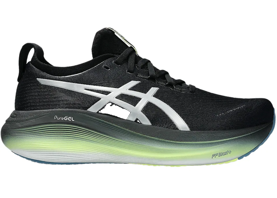 ASICS Gel-Nimbus, Black - White - Lime Sole
