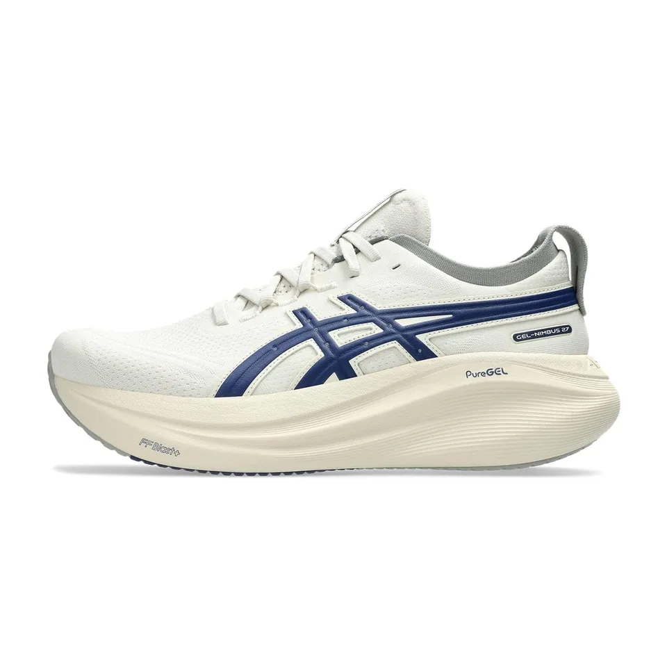 ASICS Gel-Nimbus, Cream - Indigo Blue
