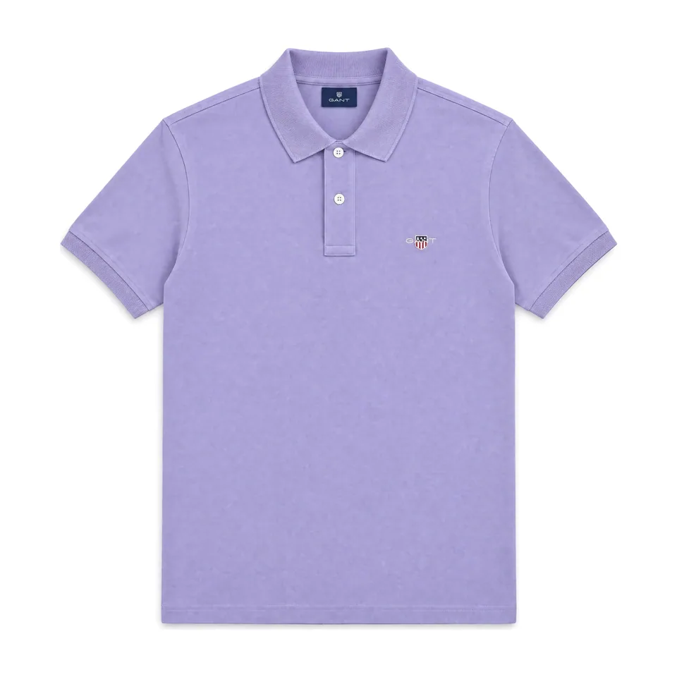GANT Shield Pique Polo, Lavender
