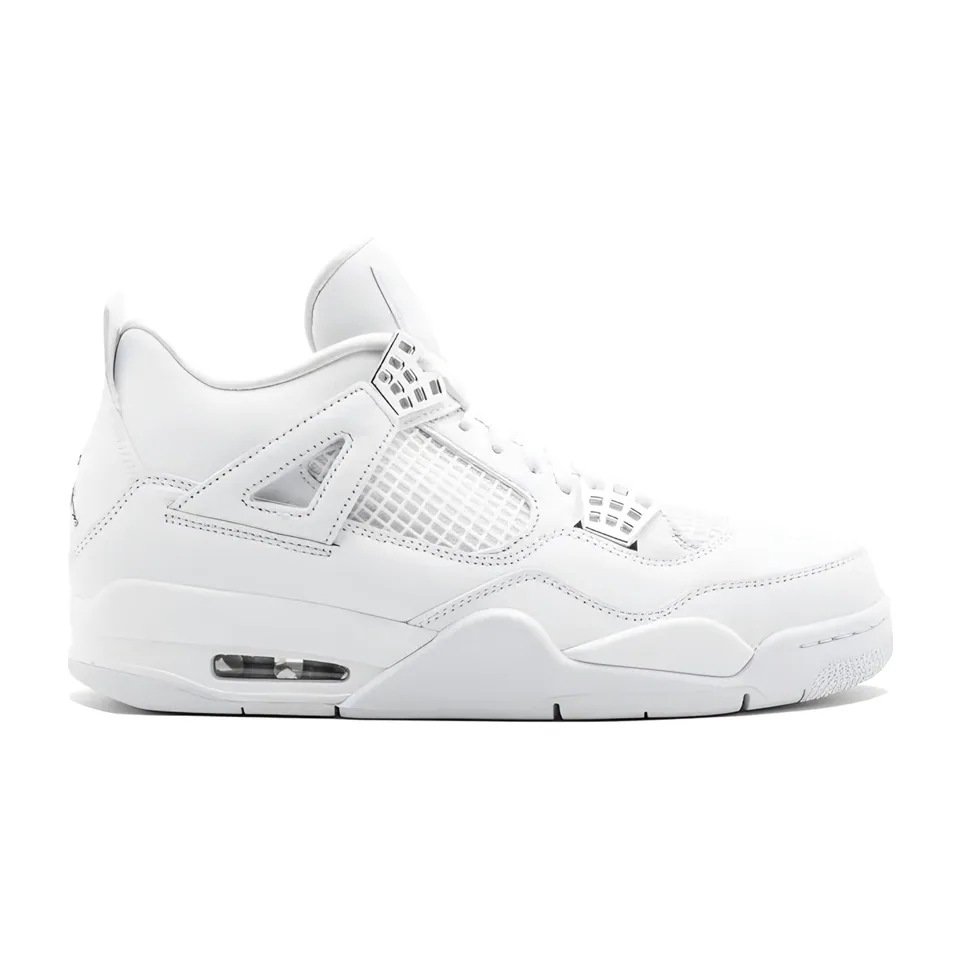 Jordan Air Jordan 4, Pure Money (White)