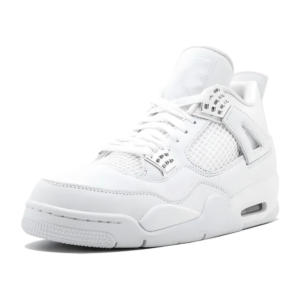 Jordan Air Jordan 4, Pure Money (White) (4)