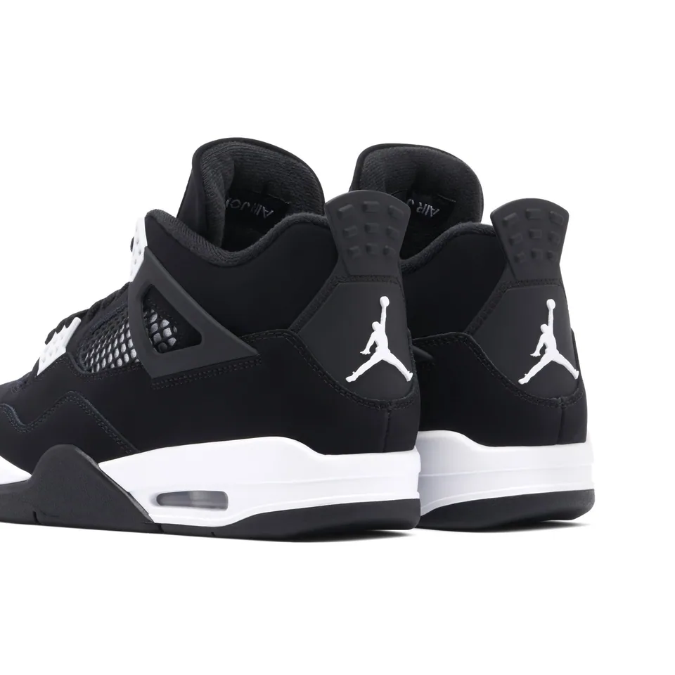 Jordan Air Jordan 4, White Thunder (Black - White) (3)