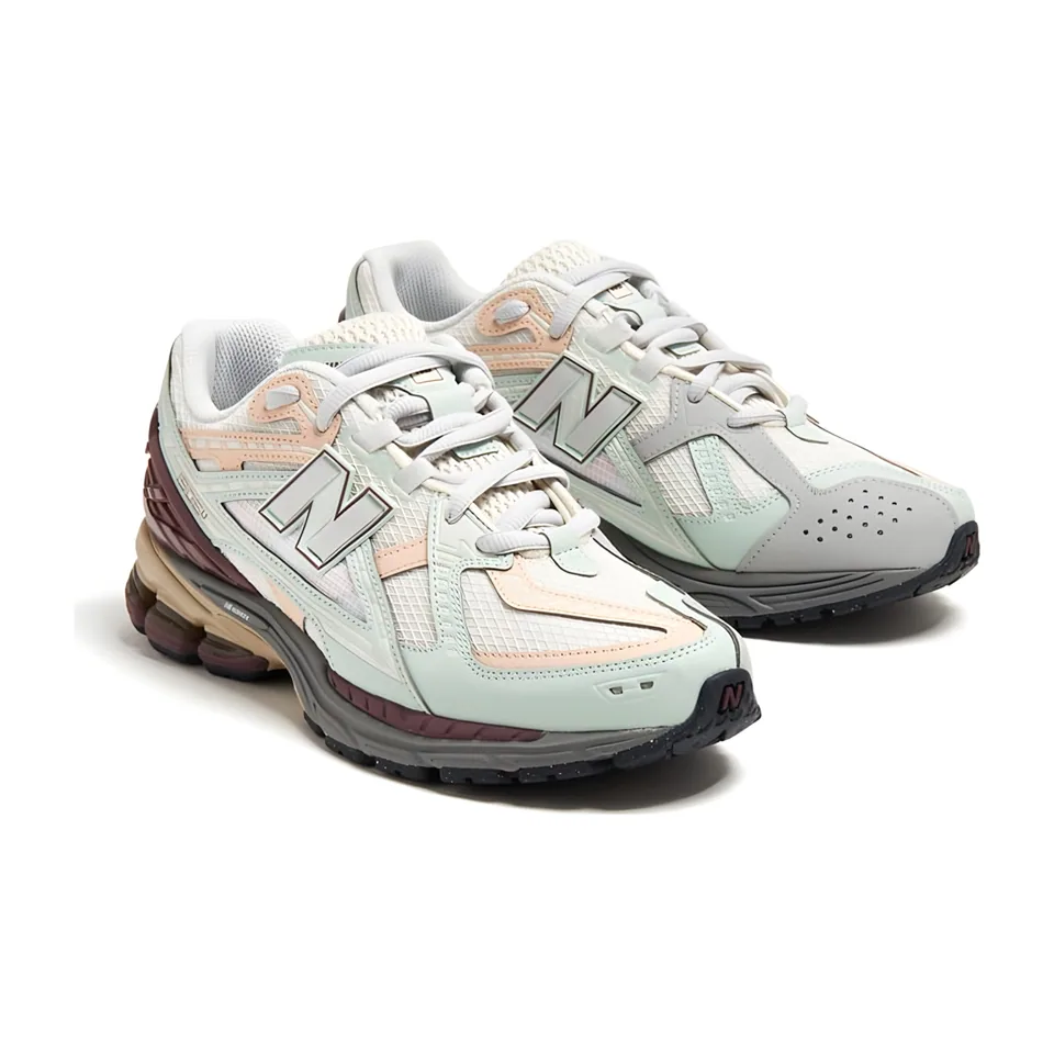 New Balance 1906R, Mint - Burgundy (4)