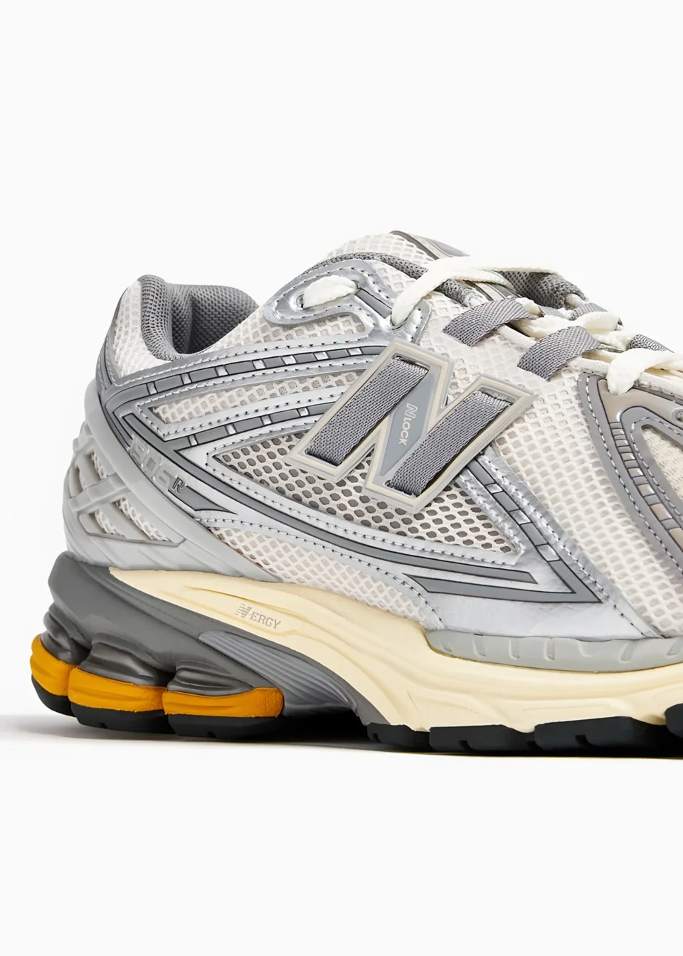 New Balance 1906R, Silver - Orange (2)