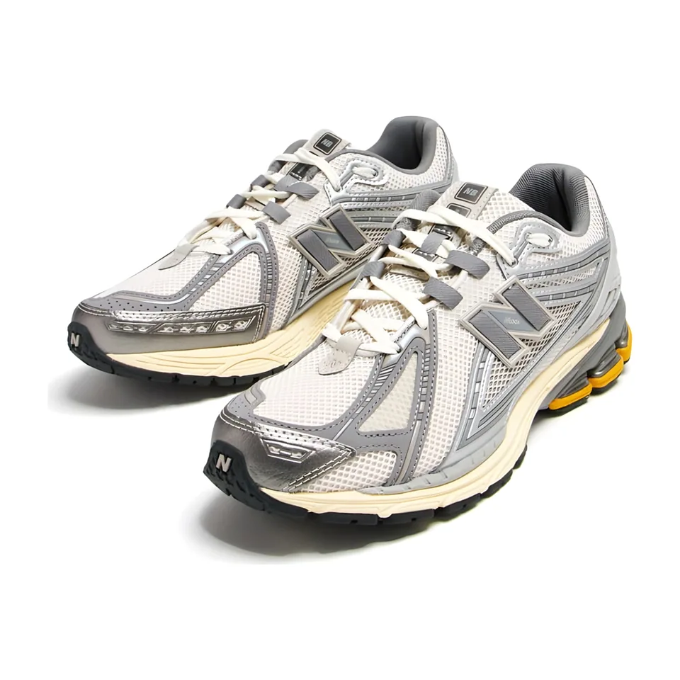 New Balance 1906R, Silver - Orange (4)