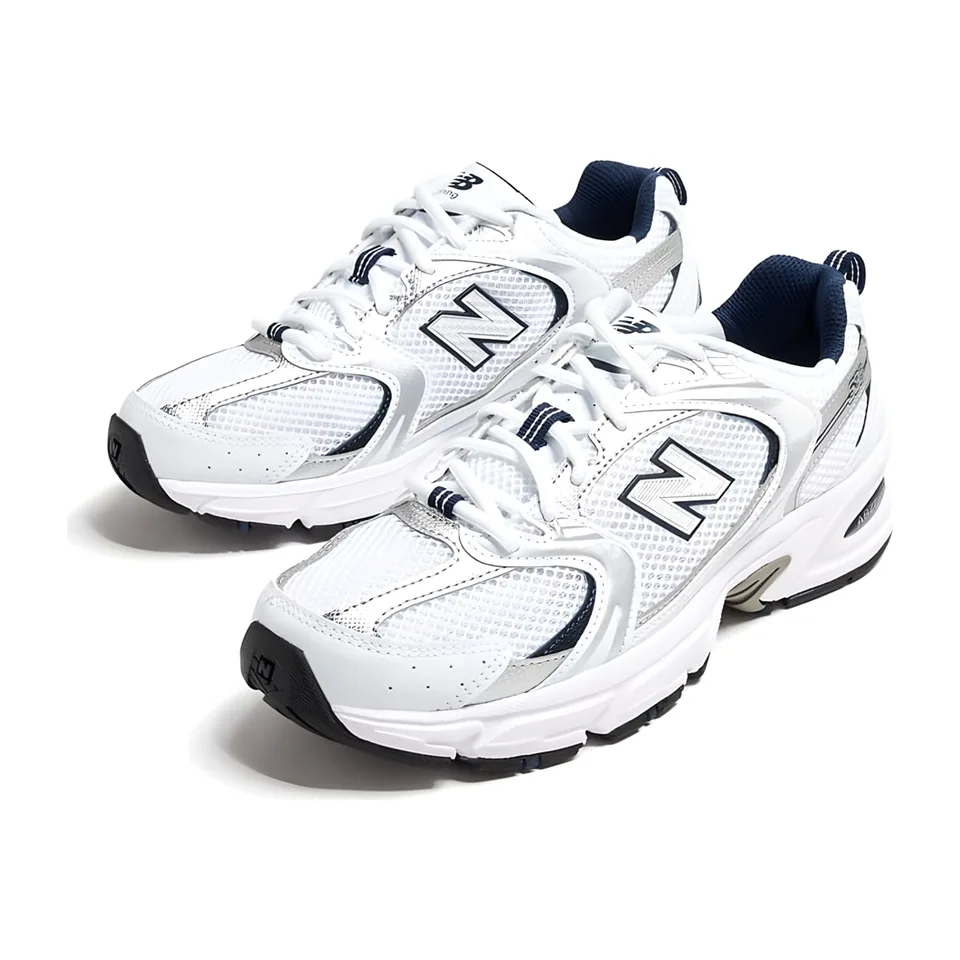 New Balance 530, White - Navy (4)