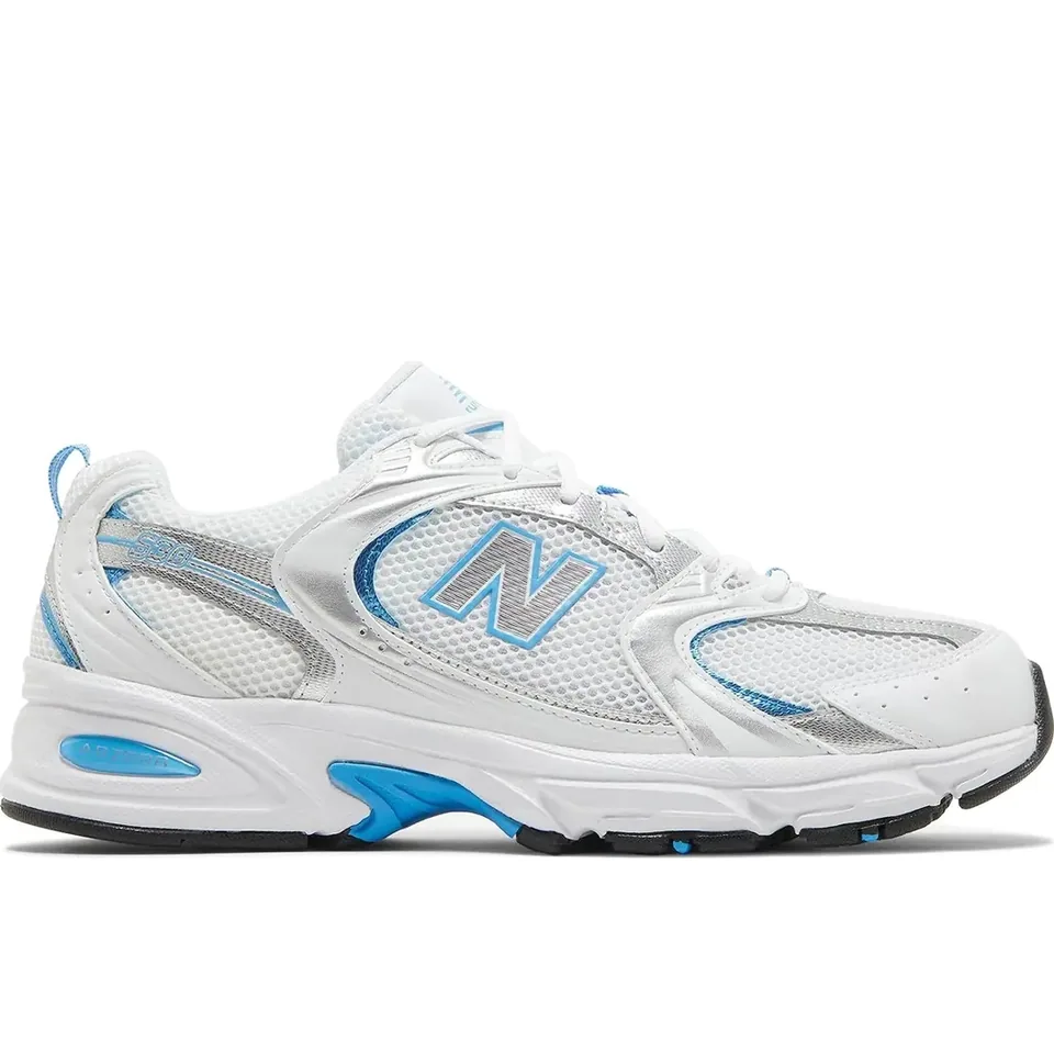 New Balance 530, White - Sky Blue
