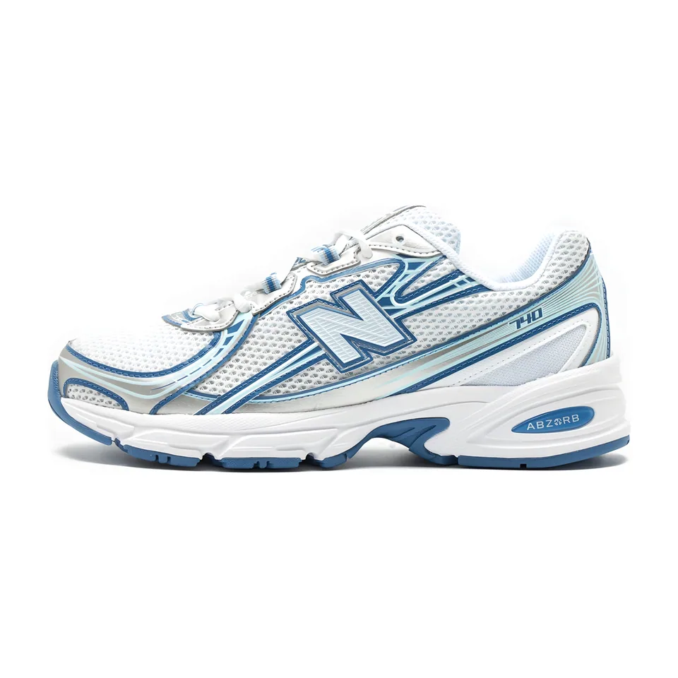 New Balance 740, White - Blue