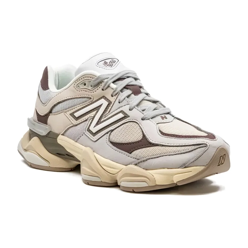 New Balance 9060, Sea Salt - Brown (2)