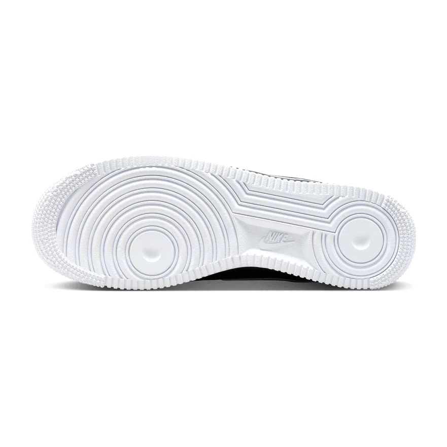 Nike Air Force 1, Black - White Outline (2)