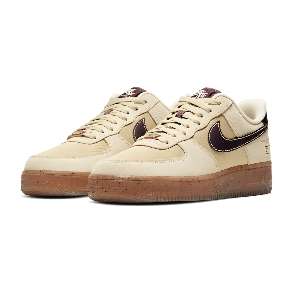 Nike Air Force 1, Cream - Brown Gum (2)