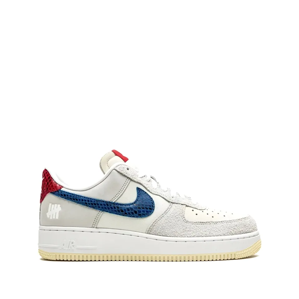Nike Air Force 1, Sail - Blue - Red (2)