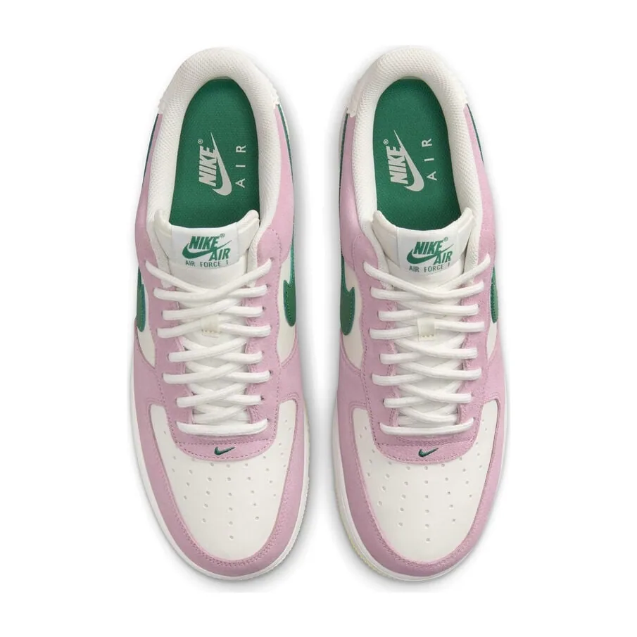 Nike Air Force 1, Sail - Pink - Green