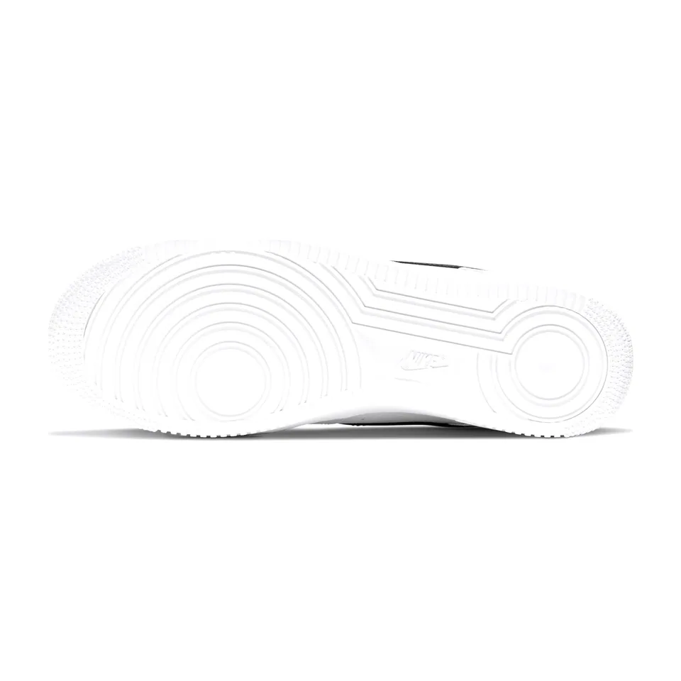 Nike Air Force 1, White - Black Swoosh (2)
