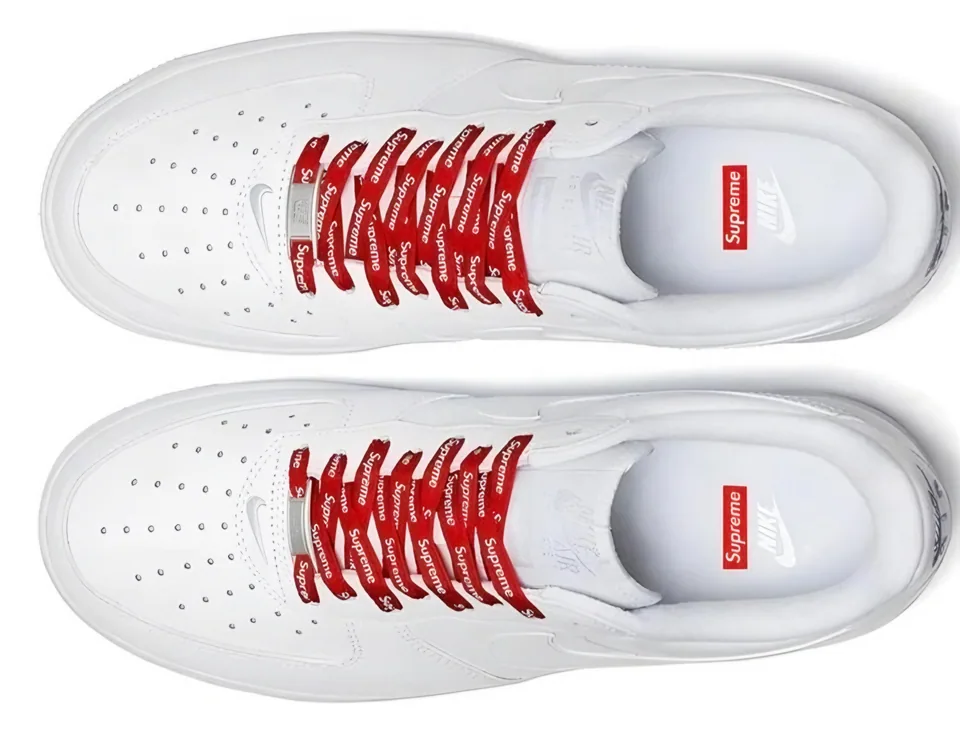 Nike Air Force 1, White - Red Tab (2)