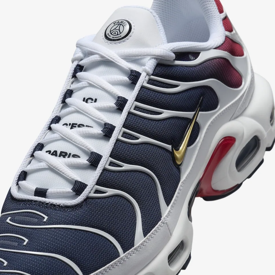 Nike Air Max Plus (TN), White - Navy - Red (5)
