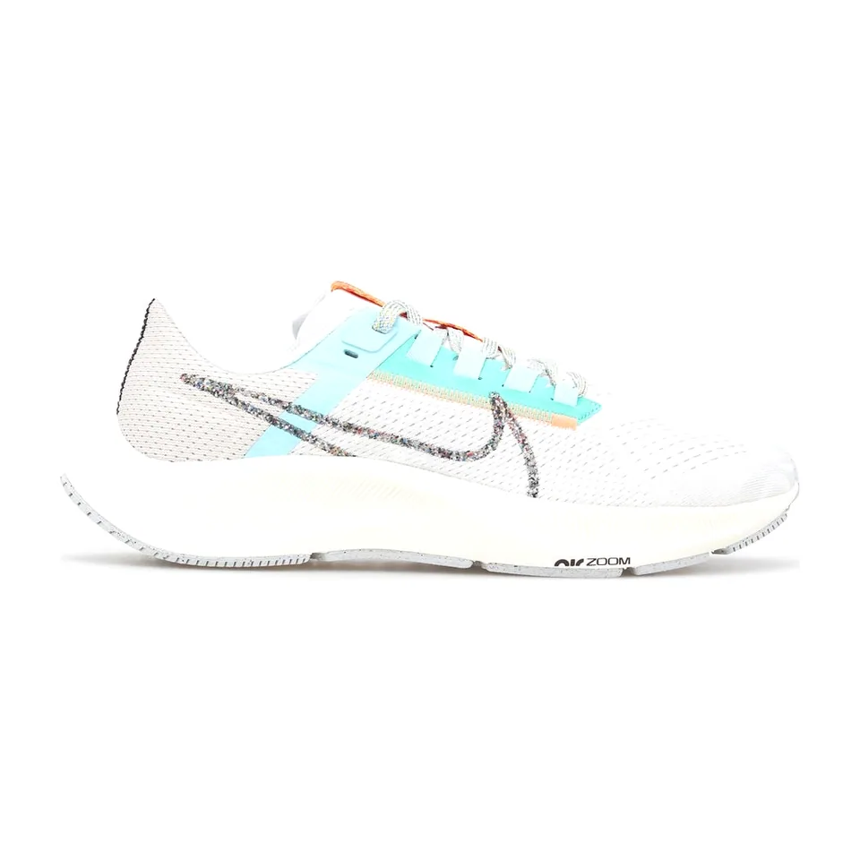 Nike Air Zoom Pegasus, White - Aqua - Orange