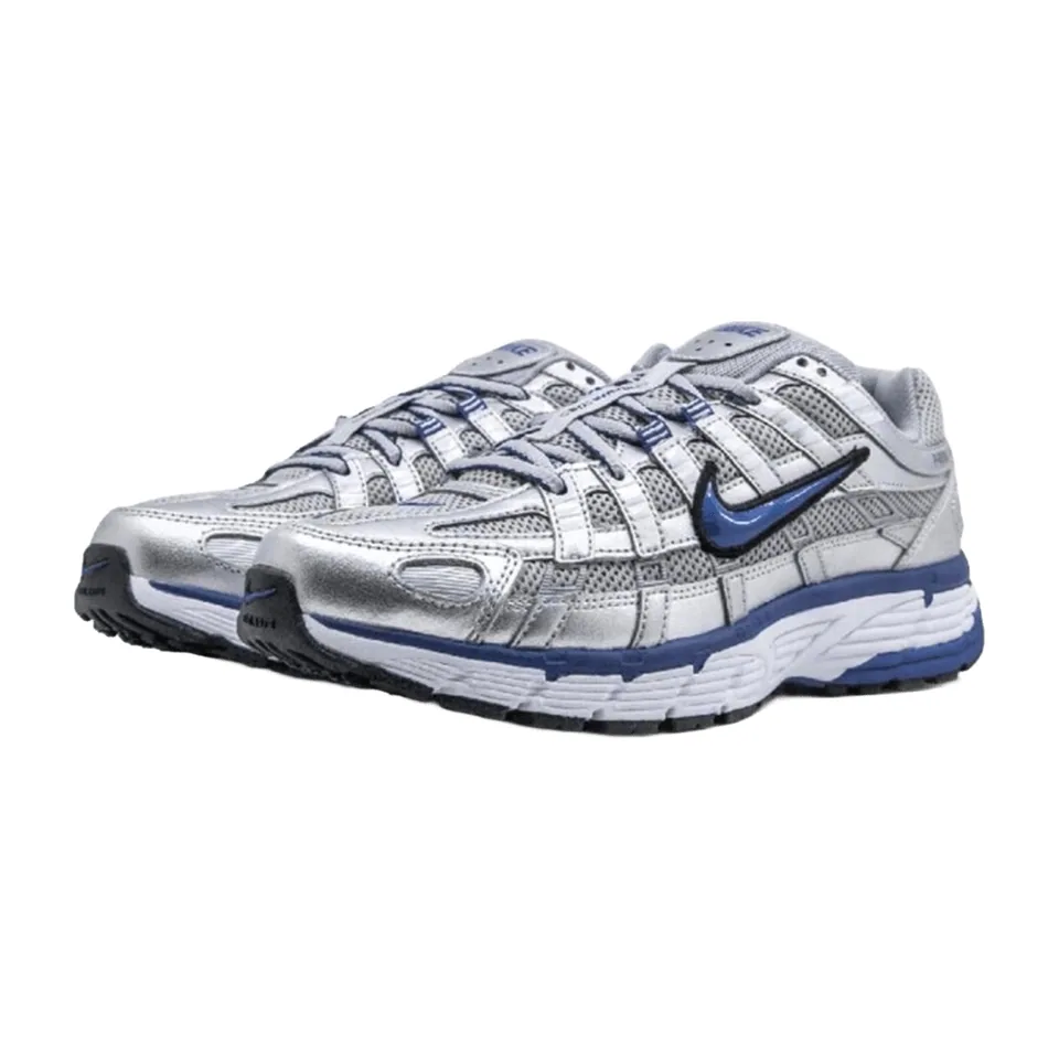 Nike P-6000, Metallic Silver - Blue (4)