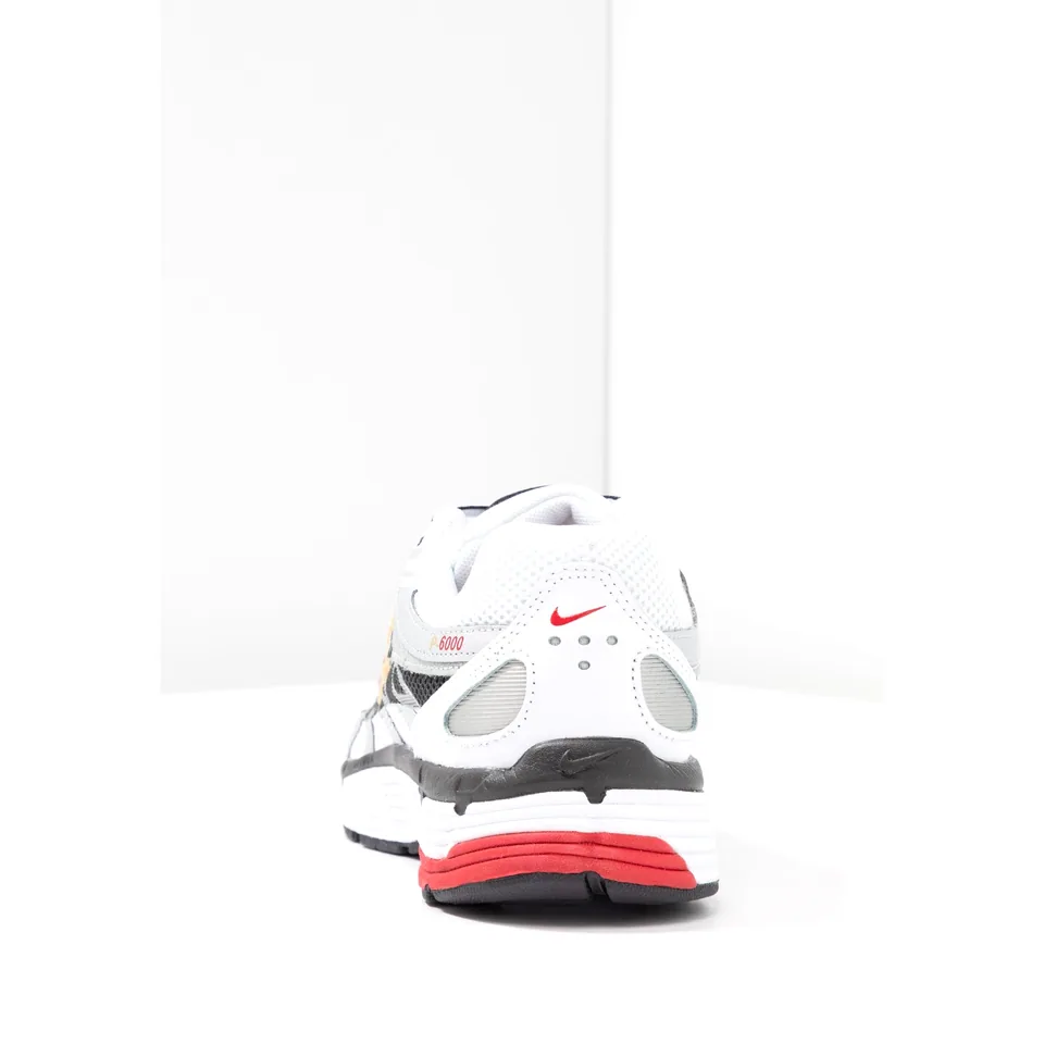 Nike P-6000, White - Varsity Red (3)