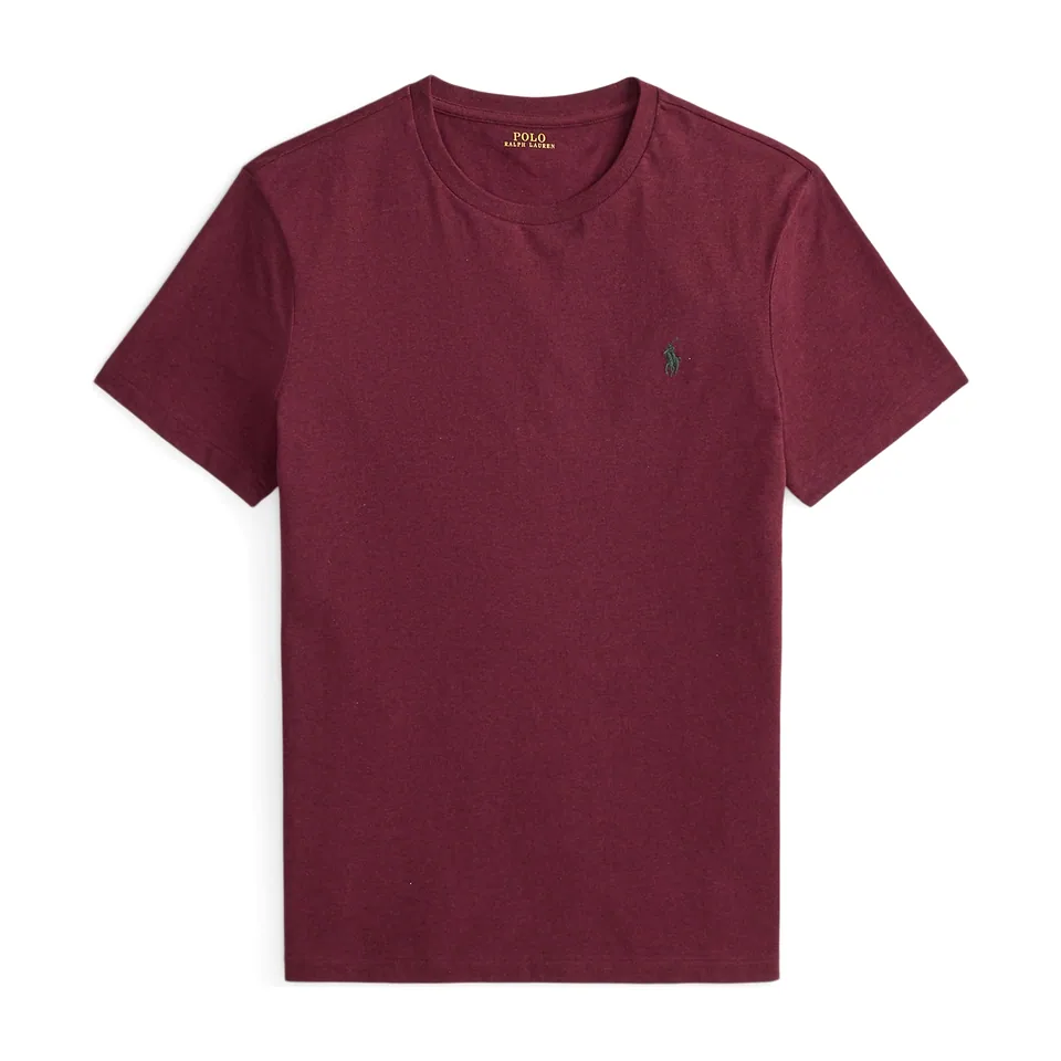 Ralph Lauren Custom Slim Fit Jersey T-Shirt, Burgundy