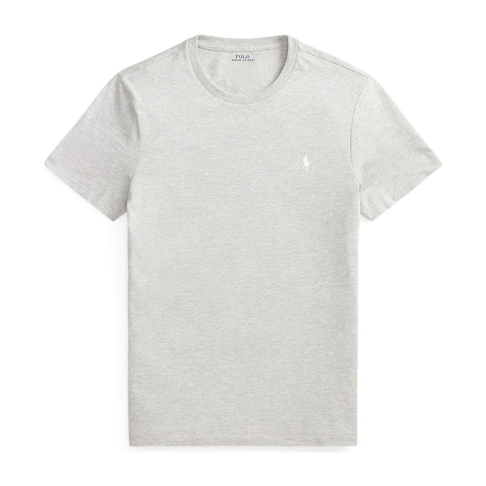 Ralph Lauren Custom Slim Fit Jersey T-Shirt, Grey Heather