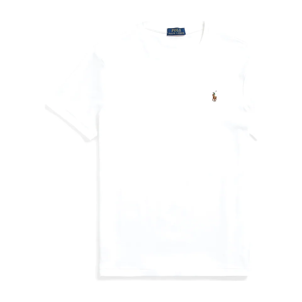 Ralph Lauren Custom Slim Fit Jersey T-Shirt, White
