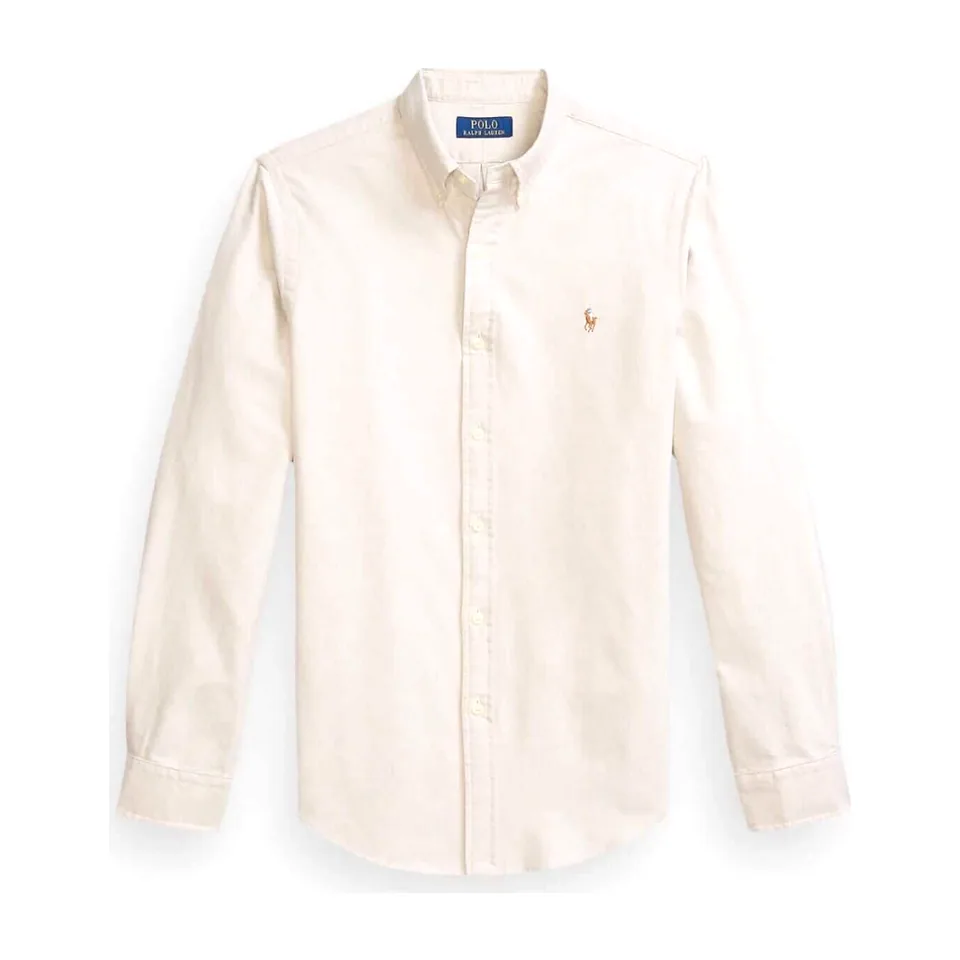 Ralph Lauren Oxford Shirt (Button Down), Stone