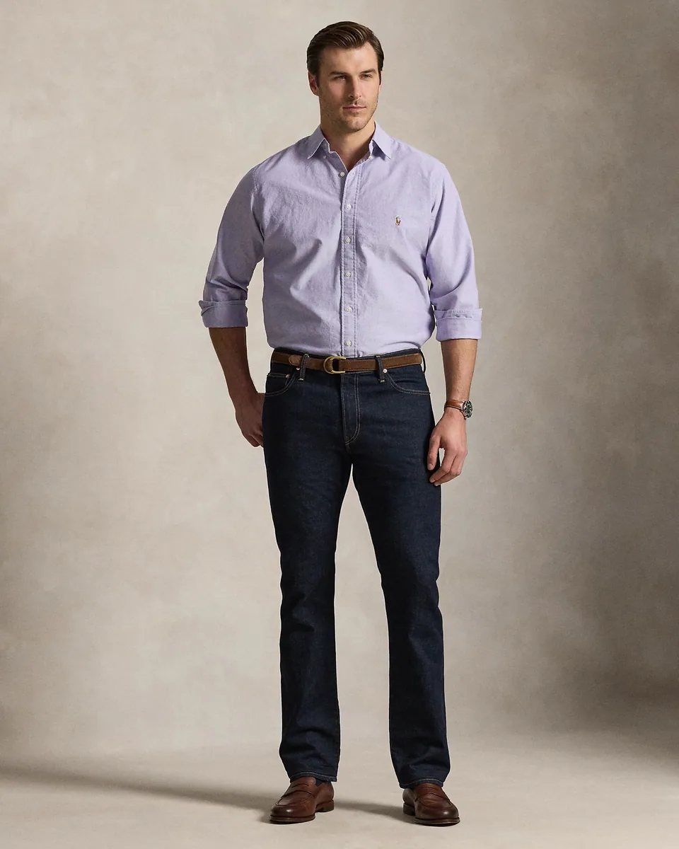 Ralph Lauren Oxford Shirt (Button Down), Thistle (Lavender) (3)