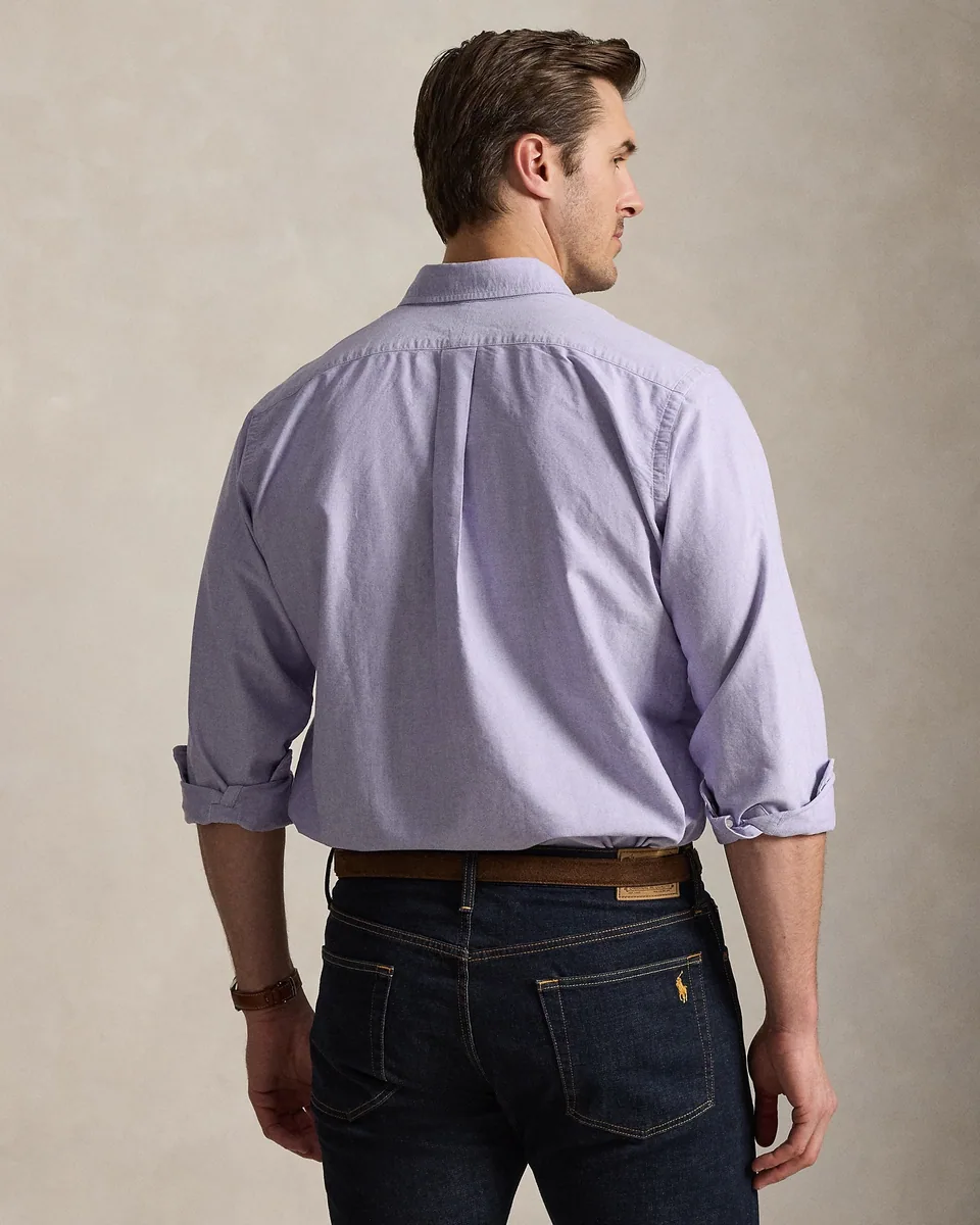 Ralph Lauren Oxford Shirt (Button Down), Thistle (Lavender) (4)
